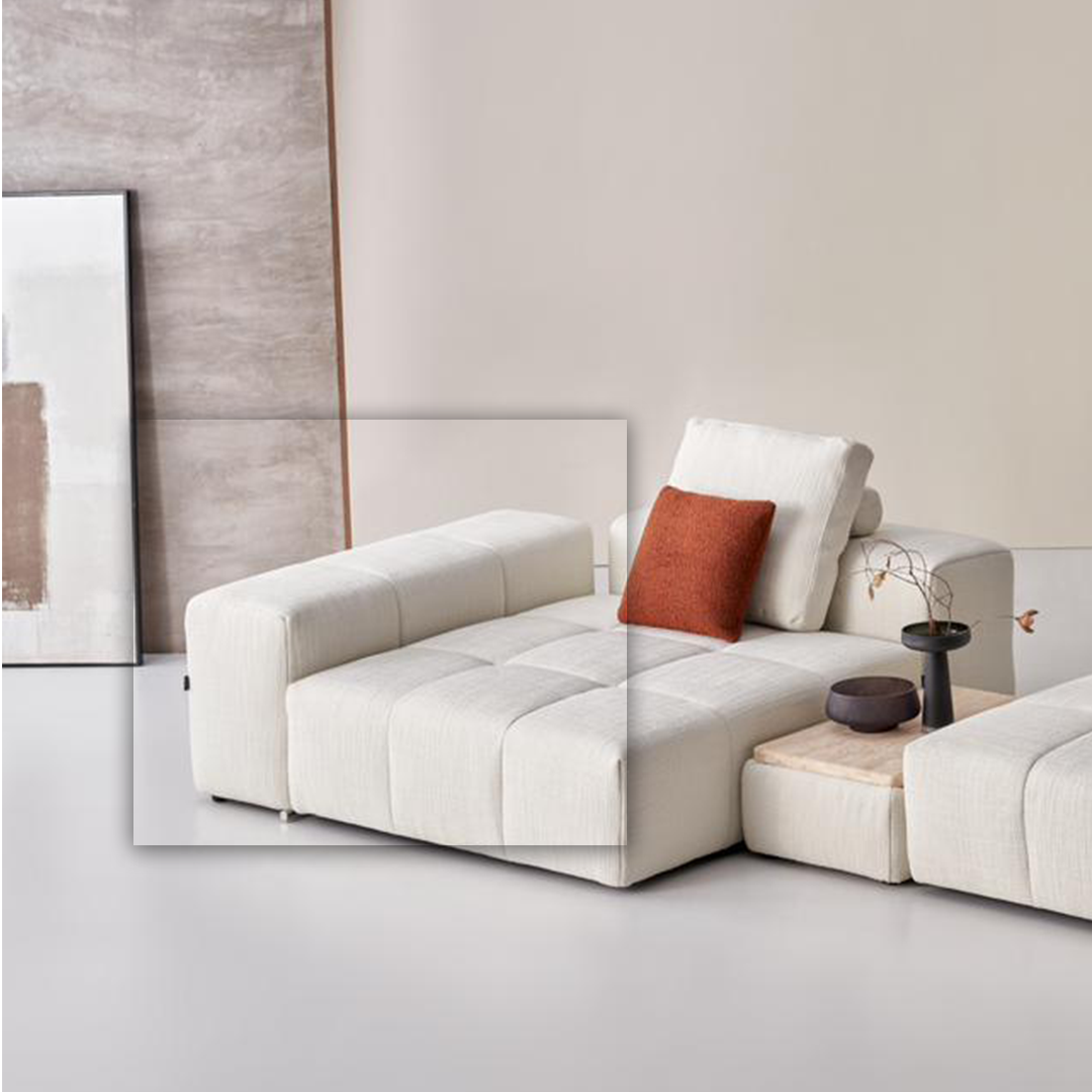 أريكة بزل - مسند ذراع وحدات قابل للإزالة مقاس 120 × 40 D-SF080LAR