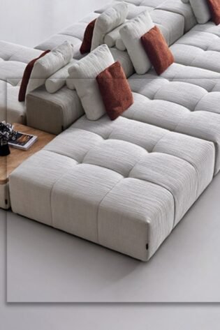 120x120 أريكة مربعة وحدات بازل - SF080