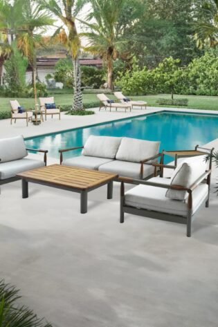 أريكة ألكون خارجية بمقعدين ALC-SOFA0001