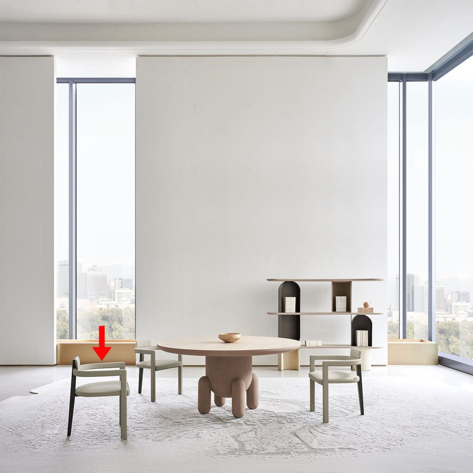 كرسي طعام نيكسس AMF-CY368