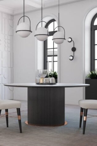 طاولة طعام مستديرة دالي DALI-D160