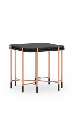 طاولة جانبية بسطح زجاج من دالي Dali-Side