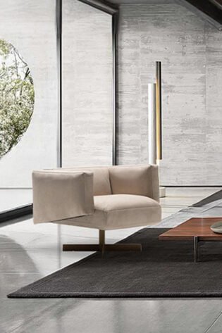 كرسي بذراعين من إرا ERA-BEIGE04