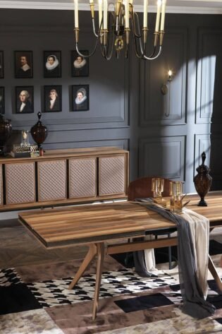 طاولة طعام قابلة للتمديد من ليما lema006-tableonly