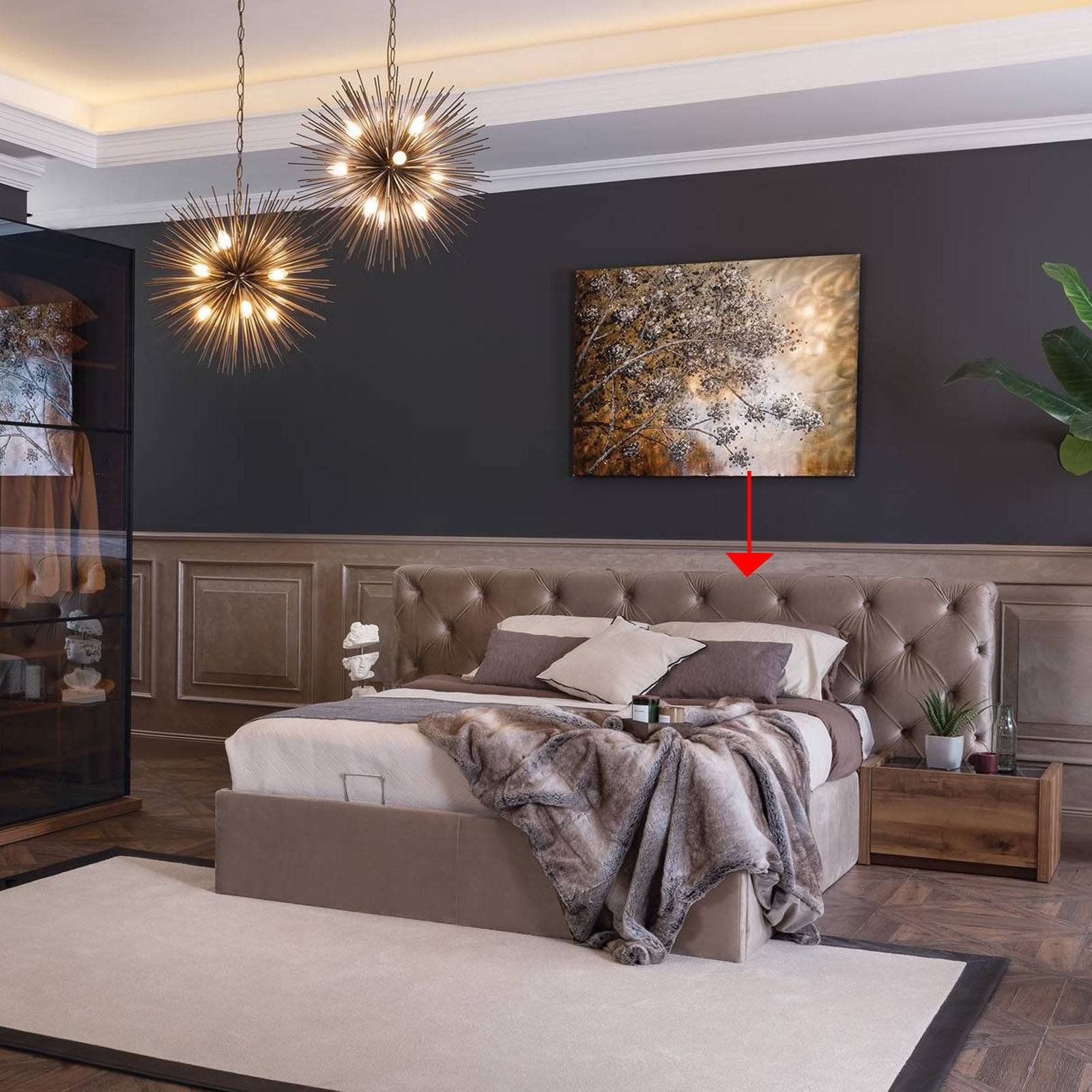 بيانكا x سرير كينج مع تخزين (سرير مينا) BIANCAX-BED006