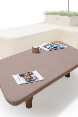 طاولة قهوة بنية اللون XK-0005