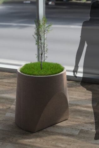 صندوق زراعة باللون القهوة البنية XK- 4085A