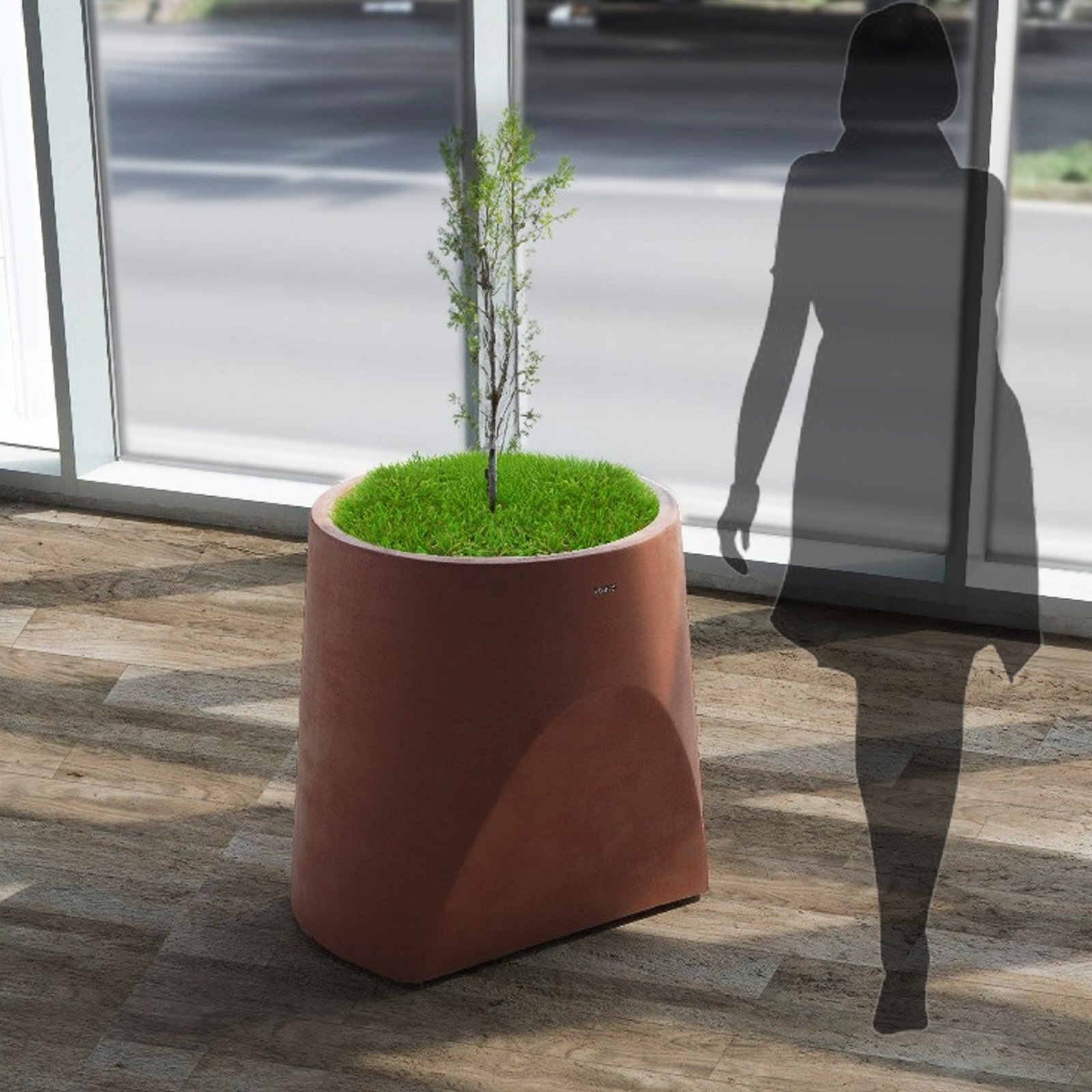 صندوق زراعة بلون الطين XK- 4085A